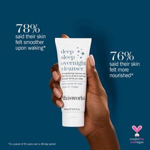 ThisWorks Deep Sleep Overnight Cleanser, 100mL or 3.3 oz,